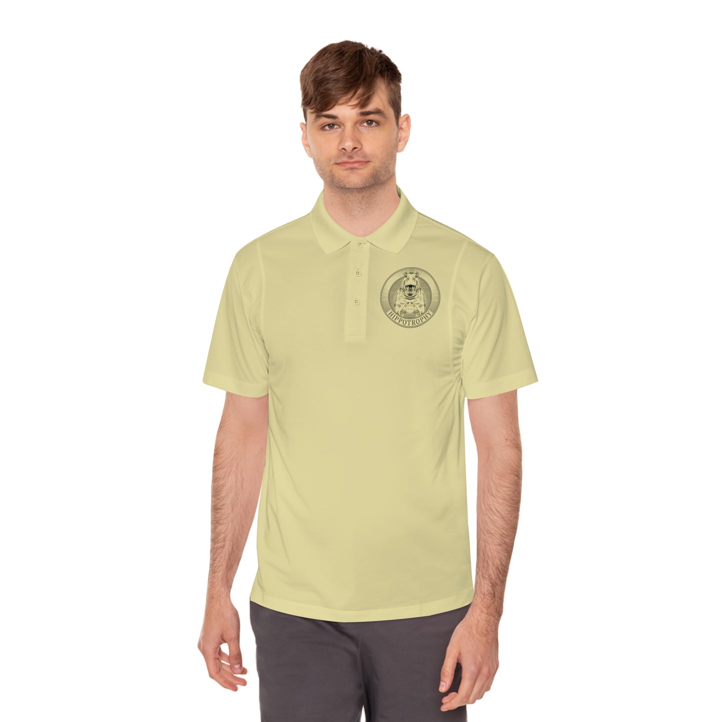 Men's Sport Polo Shirt - little Hippo