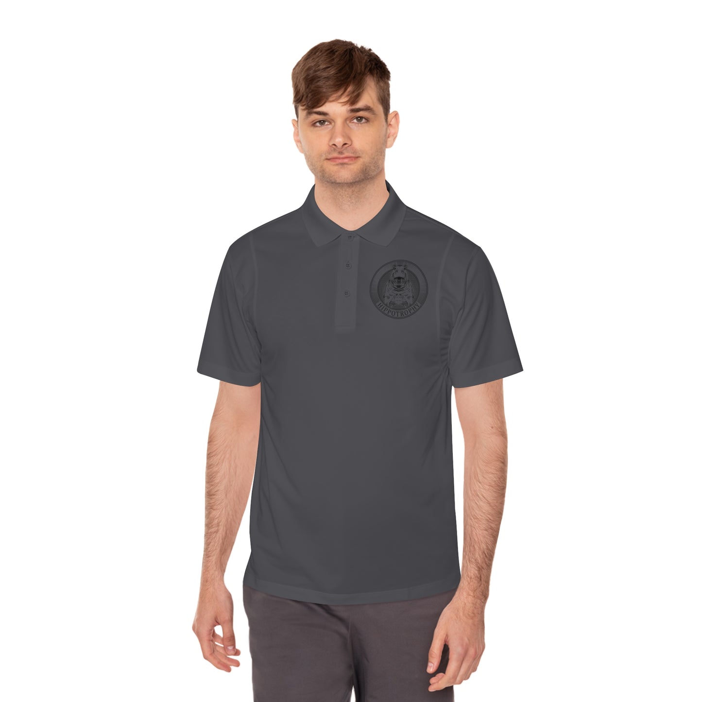 Men's Sport Polo Shirt - little Hippo