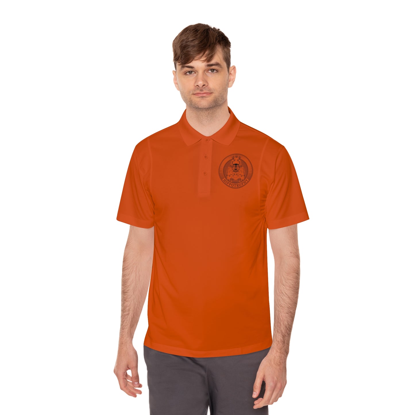 Men's Sport Polo Shirt - little Hippo