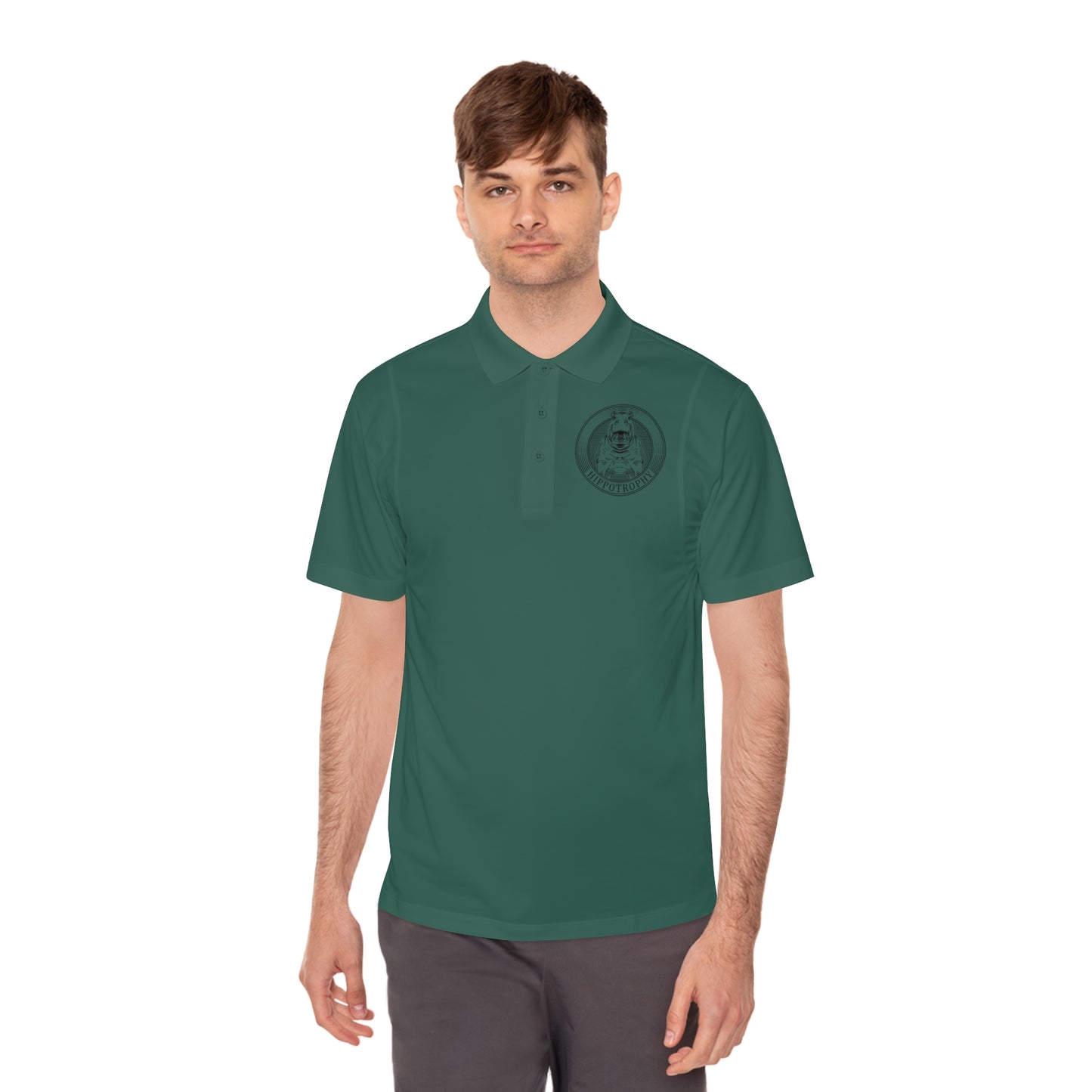 Men's Sport Polo Shirt - little Hippo