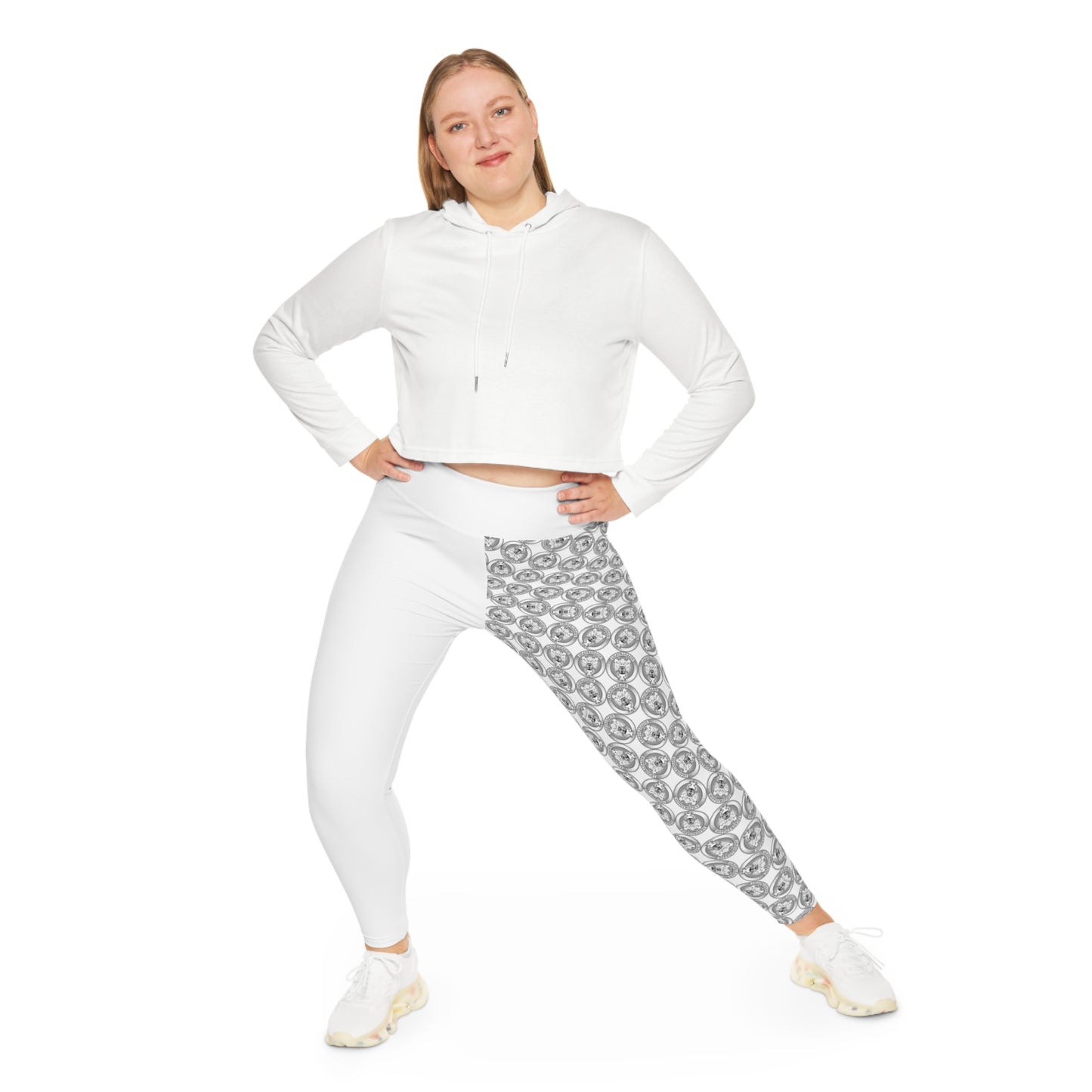 Chic Plus Size Leggings-Mama Hippo